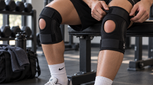  Right knee support for gym